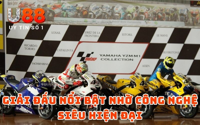Giải Đua Xe Moto GP - Trải Nghiệm Tốc Độ Cùng U88 3 Giải đấu nổi bật nhờ công nghệ siêu hiện đại