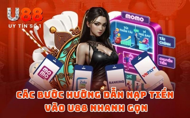 Hướng Dẫn Nạp Tiền 1 Các bước hướng dẫn nạp tiền vào U88 nhanh gọn