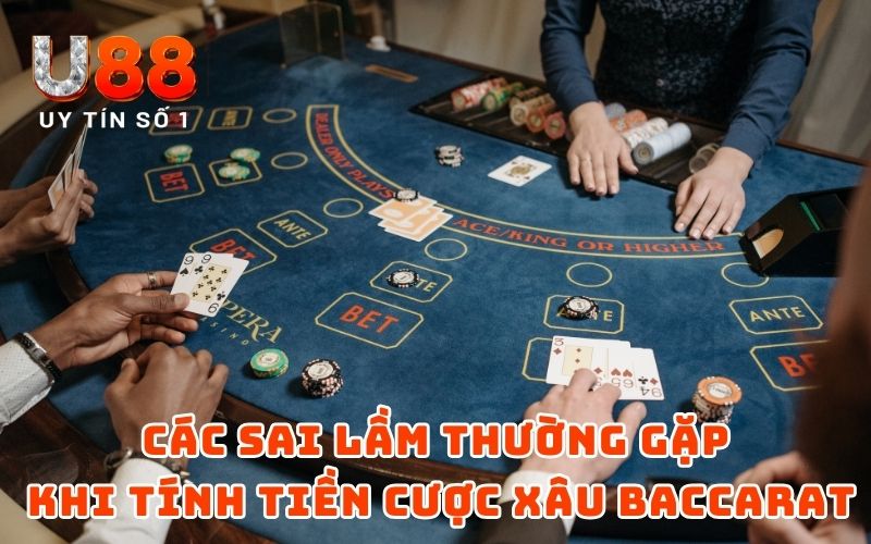 Cách Tính Tiền Cược Xâu Baccarat Đến Từ Sảnh Cược U88 5 Các sai lầm thường gặp khi tính tiền cược xâu Baccarat