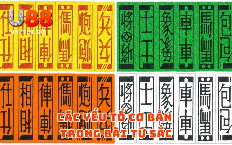 Các yếu tố cơ bản trong bài Tứ Sắc