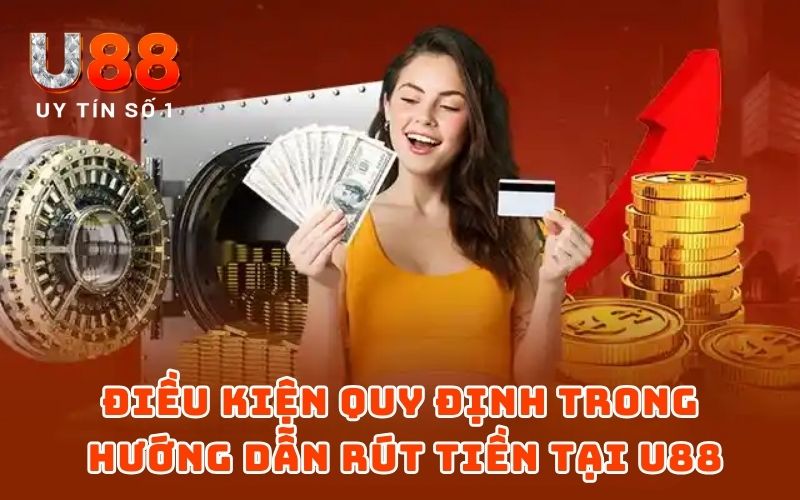 Hướng Dẫn Rút Tiền 1 Điều kiện quy định trong hướng dẫn rút tiền tại U88