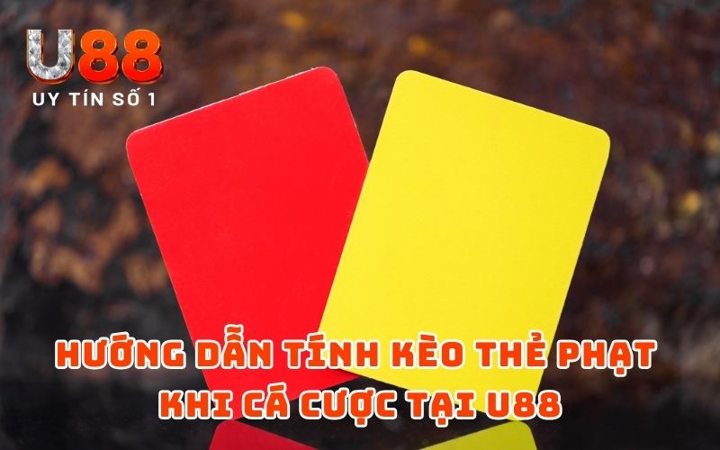 Kèo Thẻ Phạt - Chia Sẻ Thông Tin Cụ Thể Từ Nhà Cái U88 3 Hướng dẫn tính toán kèo thẻ phạt khi cá cược tại U88