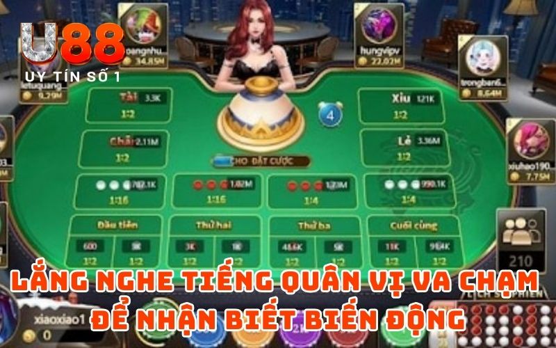 Top 6 Cách Nghe Vị Xóc Đĩa Và Đọc Vị Chuẩn Không Cần Chỉnh 3 Lắng nghe tiếng quân vị va chạm để nhận biết biến động